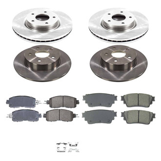 Callahan Brake Parts® - Plain Brake Kit