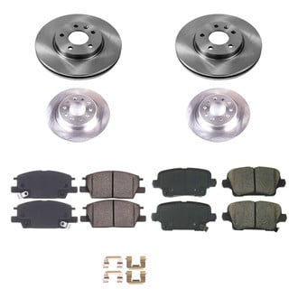 Callahan Brake Parts® - Plain Brake Kit