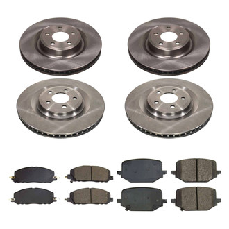 Callahan Brake Parts® - Plain Brake Kit