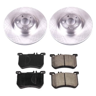 Callahan Brake Parts® - Plain Front Brake Kit
