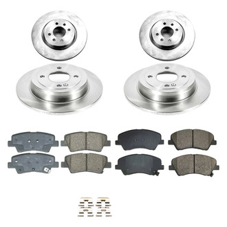 Callahan Brake Parts® - Plain Brake Kit