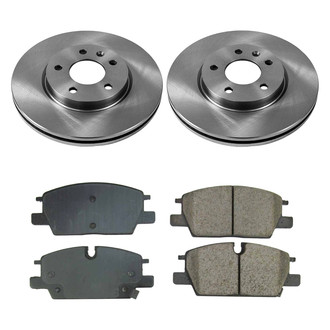 Callahan Brake Parts® - Plain Front Brake Kit