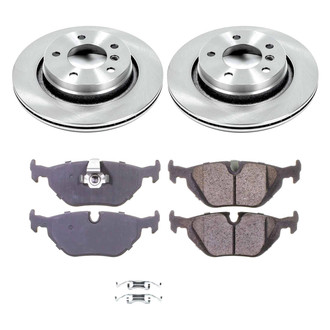 Callahan Brake Parts® - Plain Rear Brake Kit