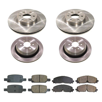 Callahan Brake Parts® - Plain Brake Kit