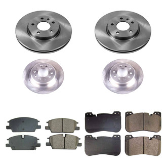 Callahan Brake Parts® - Plain Brake Kit