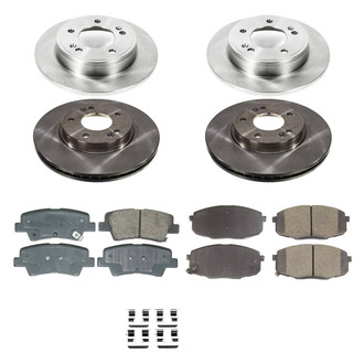 Callahan Brake Parts® - Plain Brake Kit