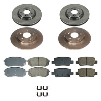 Callahan Brake Parts® - Plain Brake Kit