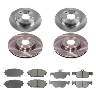 Callahan Brake Parts® - Plain Brake Kit
