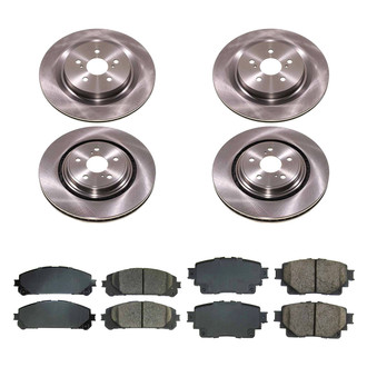 Callahan Brake Parts® - Plain Brake Kit