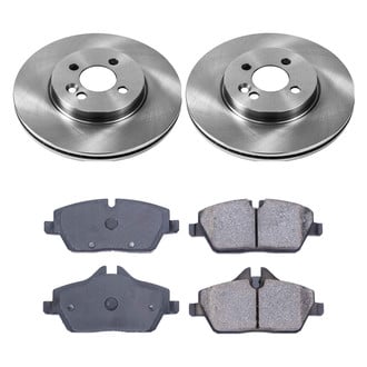 Callahan Brake Parts® - Plain Front Brake Kit