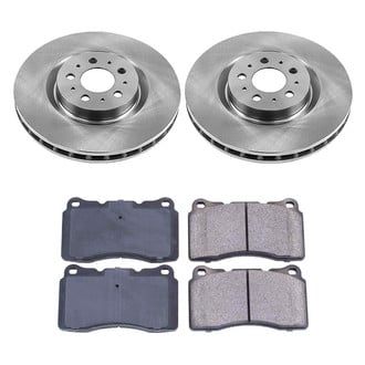 Callahan Brake Parts® - Plain Front Brake Kit