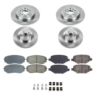 Callahan Brake Parts® - Plain Brake Kit