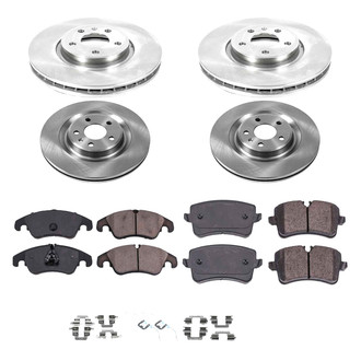 Callahan Brake Parts® - Plain Brake Kit