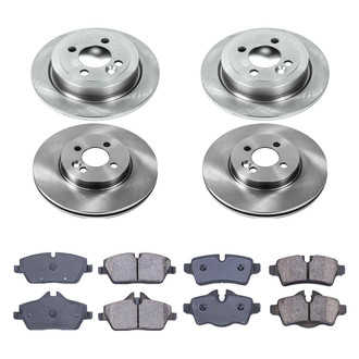 Callahan Brake Parts® - Plain Brake Kit
