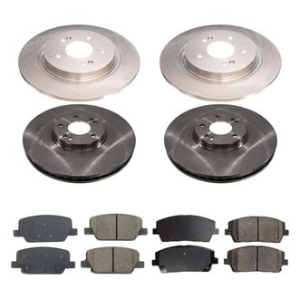 Callahan Brake Parts® - Plain Brake Kit