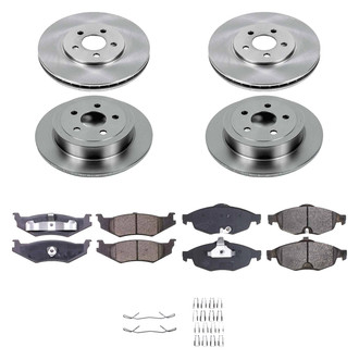Callahan Brake Parts® - Plain Brake Kit