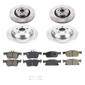 Callahan Brake Parts® - Plain Brake Kit