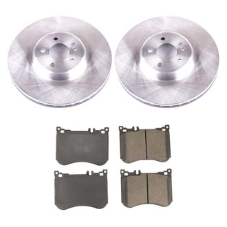 Callahan Brake Parts® - Plain Front Brake Kit
