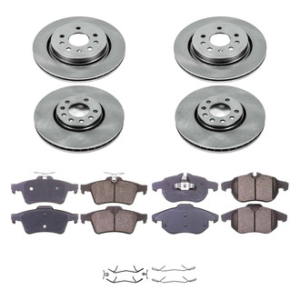 Callahan Brake Parts® - Plain Brake Kit