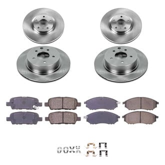 Callahan Brake Parts® - Plain Brake Kit