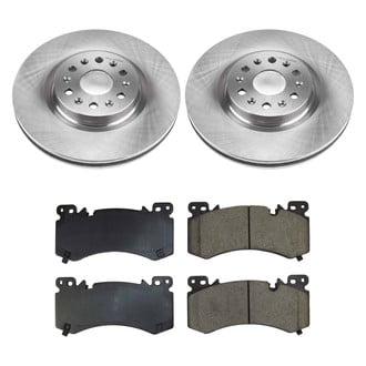 Callahan Brake Parts® - Plain Front Brake Kit