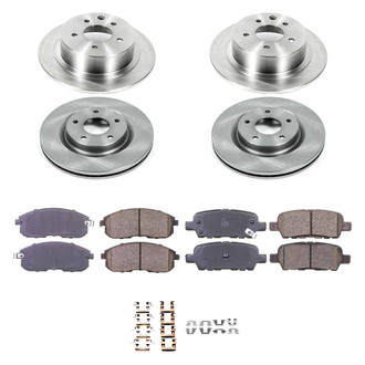 Callahan Brake Parts® - Plain Brake Kit