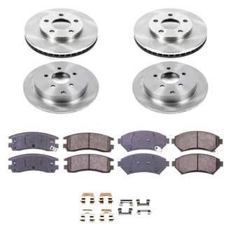 Callahan Brake Parts® - Plain Brake Kit