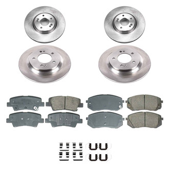 Callahan Brake Parts® - Plain Brake Kit