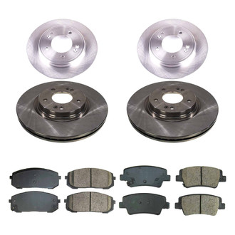 Callahan Brake Parts® - Plain Brake Kit