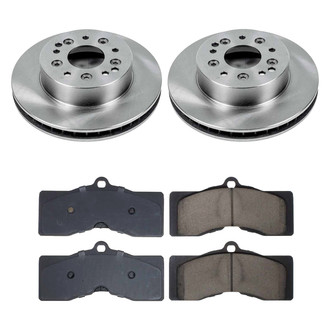 Callahan Brake Parts® - Plain Rear Brake Kit