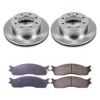 Callahan Brake Parts® - Plain Front Brake Kit