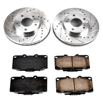 Callahan Brake Parts® - Drilled & Slotted Brake Kit