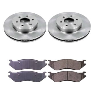 Callahan Brake Parts® - Plain Front Brake Kit