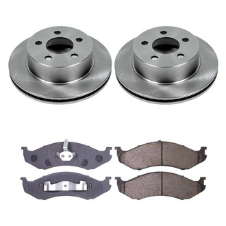 Callahan Brake Parts® - Plain Front Brake Kit