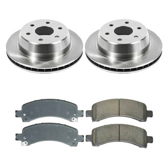 Callahan Brake Parts® - Plain Rear Brake Kit