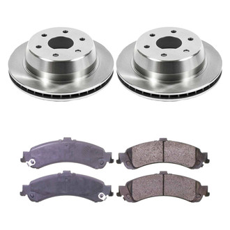 Callahan Brake Parts® - Plain Rear Brake Kit