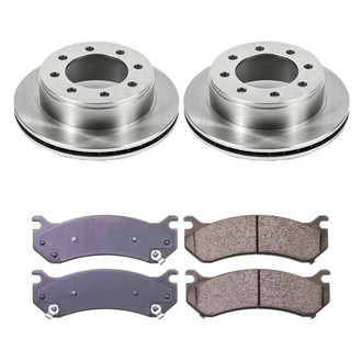 Callahan Brake Parts® - Plain Rear Brake Kit
