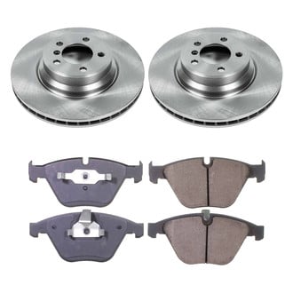 Callahan Brake Parts® - Plain Front Brake Kit