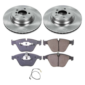 Callahan Brake Parts® - Plain Front Brake Kit