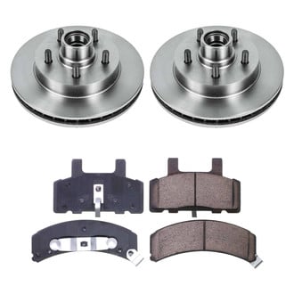 Callahan Brake Parts® - Plain Front Brake Kit