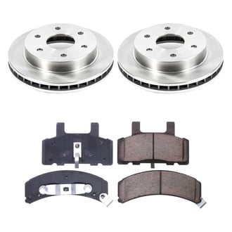 Callahan Brake Parts® - Plain Front Brake Kit