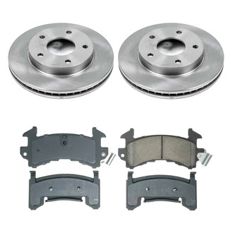 Callahan Brake Parts® - Plain Front Brake Kit