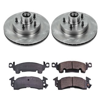Callahan Brake Parts® - Plain Front Brake Kit