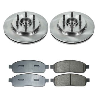 Callahan Brake Parts® - Plain Front Brake Kit