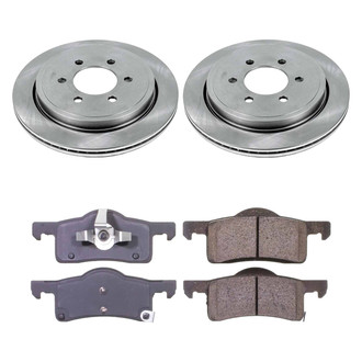 Callahan Brake Parts® - Plain Rear Brake Kit