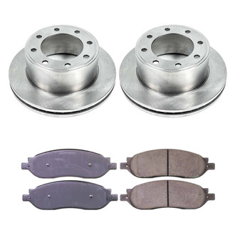 Callahan Brake Parts® - Plain Rear Brake Kit