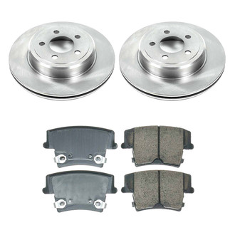 Callahan Brake Parts® - Plain Rear Brake Kit
