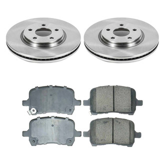 Callahan Brake Parts® - Plain Front Brake Kit