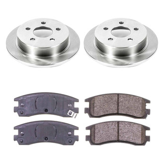 Callahan Brake Parts® - Plain Rear Brake Kit