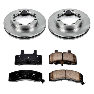 Callahan Brake Parts® - Plain Front Brake Kit